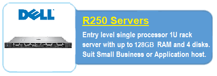 Dell R250 Servers
